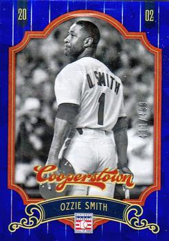 2012 Panini Cooperstown - Crystal Collection Blue #10 Ozzie Smith Front