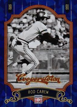 2012 Panini Cooperstown - Crystal Collection Blue #16 Rod Carew Front