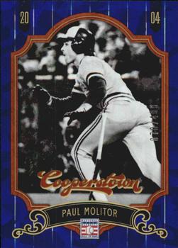 2012 Panini Cooperstown - Crystal Collection Blue #19 Paul Molitor Front