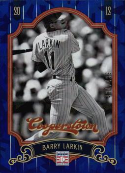 2012 Panini Cooperstown - Crystal Collection Blue #23 Barry Larkin Front