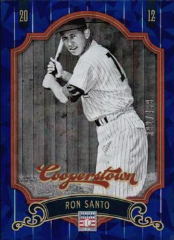 2012 Panini Cooperstown - Crystal Collection Blue #30 Ron Santo Front