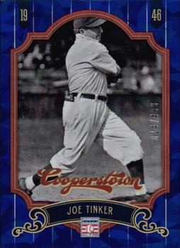 2012 Panini Cooperstown - Crystal Collection Blue #33 Joe Tinker Front