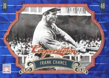 2012 Panini Cooperstown - Crystal Collection Blue #35 Frank Chance Front