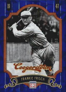 2012 Panini Cooperstown - Crystal Collection Blue #37 Frankie Frisch Front