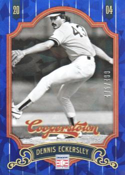 2012 Panini Cooperstown - Crystal Collection Blue #42 Dennis Eckersley Front