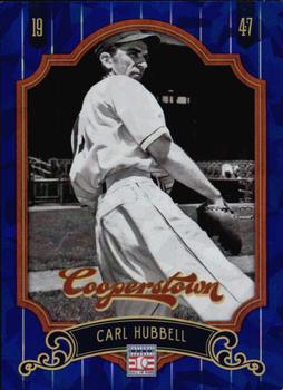 2012 Panini Cooperstown - Crystal Collection Blue #46 Carl Hubbell Front