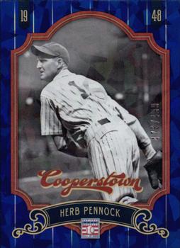 2012 Panini Cooperstown - Crystal Collection Blue #47 Herb Pennock Front