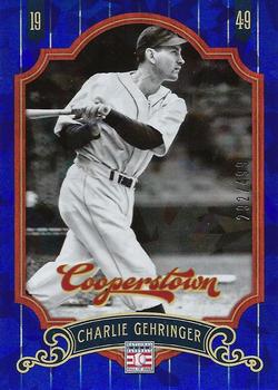 2012 Panini Cooperstown - Crystal Collection Blue #49 Charlie Gehringer Front