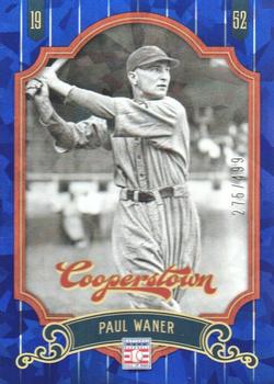 2012 Panini Cooperstown - Crystal Collection Blue #52 Paul Waner Front