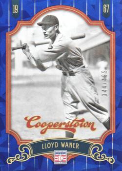 2012 Panini Cooperstown - Crystal Collection Blue #53 Lloyd Waner Front