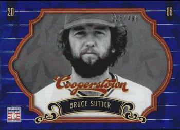 2012 Panini Cooperstown - Crystal Collection Blue #54 Bruce Sutter Front