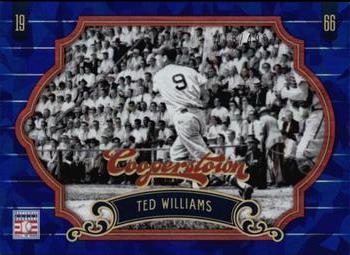 2012 Panini Cooperstown - Crystal Collection Blue #58 Ted Williams Front