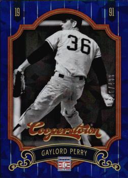 2012 Panini Cooperstown - Crystal Collection Blue #61 Gaylord Perry Front