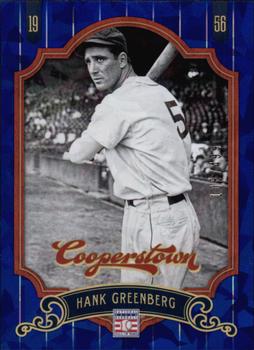 2012 Panini Cooperstown - Crystal Collection Blue #71 Hank Greenberg Front