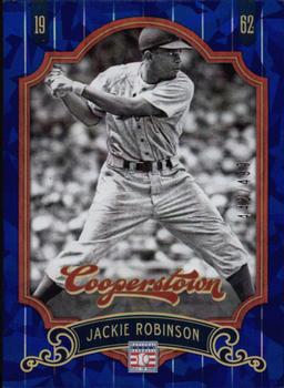 2012 Panini Cooperstown - Crystal Collection Blue #72 Jackie Robinson Front