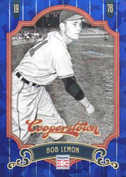 2012 Panini Cooperstown - Crystal Collection Blue #76 Bob Lemon Front