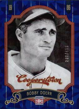 2012 Panini Cooperstown - Crystal Collection Blue #77 Bobby Doerr Front