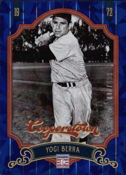 2012 Panini Cooperstown - Crystal Collection Blue #78 Yogi Berra Front