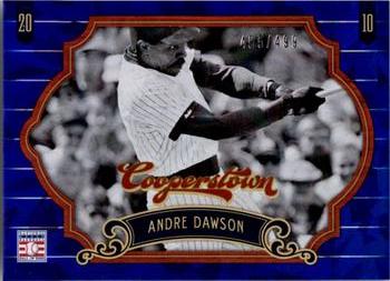 2012 Panini Cooperstown - Crystal Collection Blue #84 Andre Dawson Front