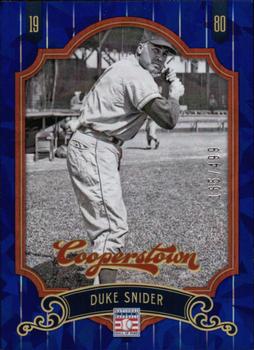 2012 Panini Cooperstown - Crystal Collection Blue #85 Duke Snider Front