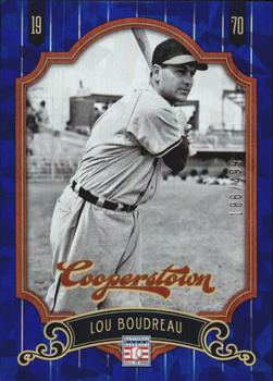 2012 Panini Cooperstown - Crystal Collection Blue #90 Lou Boudreau Front