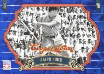 2012 Panini Cooperstown - Crystal Collection Blue #98 Ralph Kiner Front