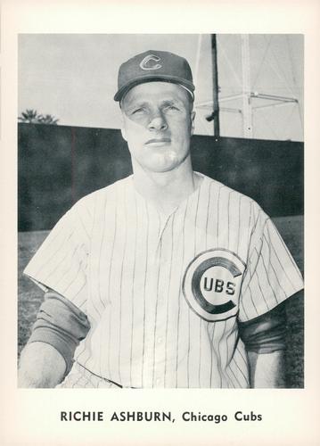 1961 Jay Publishing Chicago Cubs #NNO Richie Ashburn Front