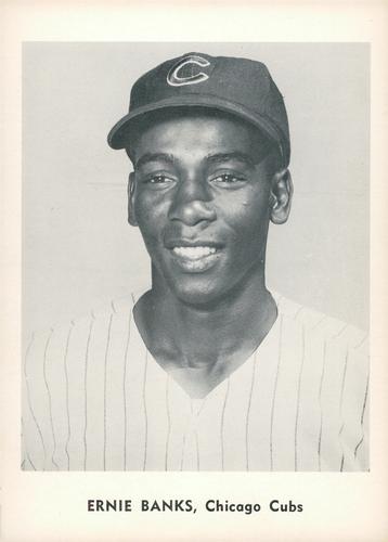 1961 Jay Publishing Chicago Cubs #NNO Ernie Banks Front