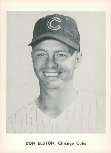 1961 Jay Publishing Chicago Cubs #NNO Don Elston Front