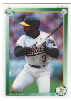 1992 High 5 Reusable Decals #NNO Harold Baines Front