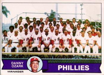 1979 Topps - Team Checklists #112 Philadelphia Phillies / Danny Ozark Front
