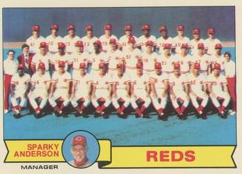 1979 Topps - Team Checklists #259 Cincinnati Reds / Sparky Anderson Front
