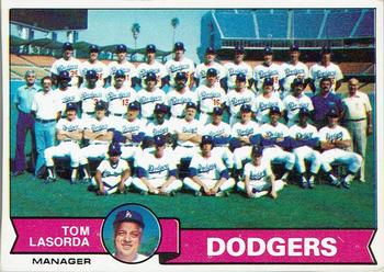 1979 Topps - Team Checklists #526 Los Angeles Dodgers / Tom Lasorda Front