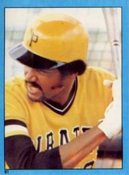 1982 Topps - Coming Soon Stickers #81 Omar Moreno Front