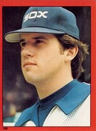 1982 Topps - Coming Soon Stickers #166 Richard Dotson Front
