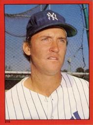 1982 Topps - Coming Soon Stickers #215 Graig Nettles Front