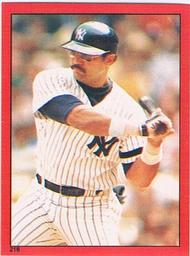 1982 Topps - Coming Soon Stickers #216 Reggie Jackson Front