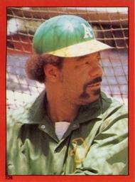 1982 Topps - Coming Soon Stickers #226 Cliff Johnson Front