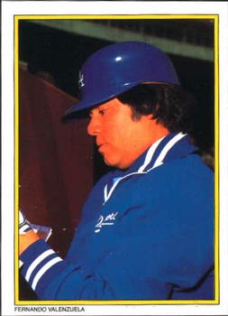 1983 Topps - 1983 All-Star Set Collector's Edition (Glossy Send-Ins) #10 Fernando Valenzuela Front