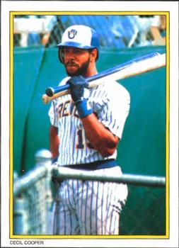 1983 Topps - 1983 All-Star Set Collector's Edition (Glossy Send-Ins) #15 Cecil Cooper Front