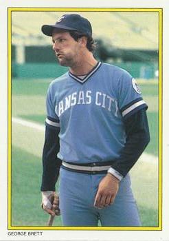 1983 Topps - 1983 All-Star Set Collector's Edition (Glossy Send-Ins) #31 George Brett Front