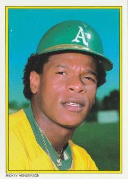 1983 Topps - 1983 All-Star Set Collector's Edition (Glossy Send-Ins) #33 Rickey Henderson Front