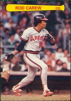 1984 Topps Stickers - The Super Bats #NNO Rod Carew Front