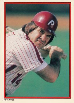 1984 Topps - 1984 All-Star Set Collector's Edition (Glossy Send-Ins) #1 Pete Rose  Front