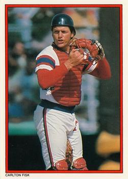 1984 Topps - 1984 All-Star Set Collector's Edition (Glossy Send-Ins) #40 Carlton Fisk  Front