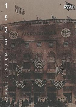 1994 Upper Deck Baseball: The American Epic #34 Yankee Stadium Front