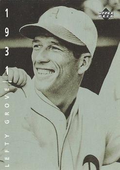 1994 Upper Deck Baseball: The American Epic #41 Lefty Grove Front