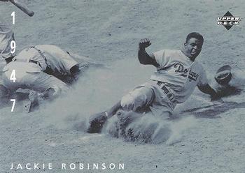 1994 Upper Deck Baseball: The American Epic #50 Jackie Robinson Front