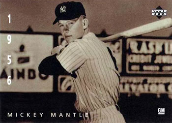 1994 Upper Deck Baseball: The American Epic - GM #5 Mickey Mantle   Front