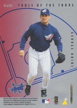 1997 Select - Tools of the Trade #15 Paul Molitor / George Arias Back